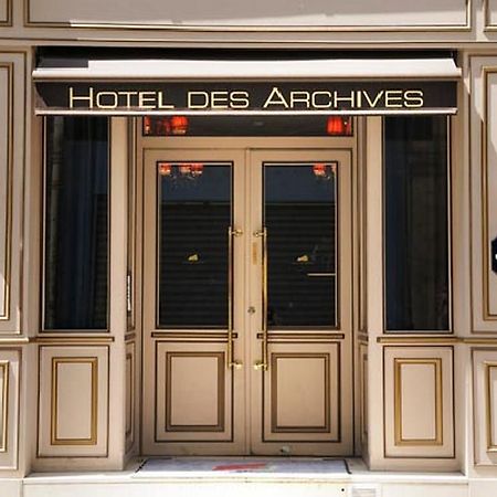 Hotel Des Archives Париж Екстериор снимка
